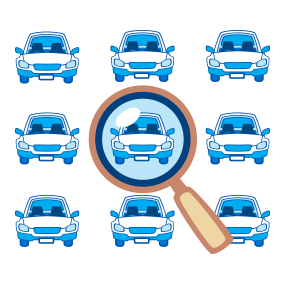 our vehicle locator looks for cars