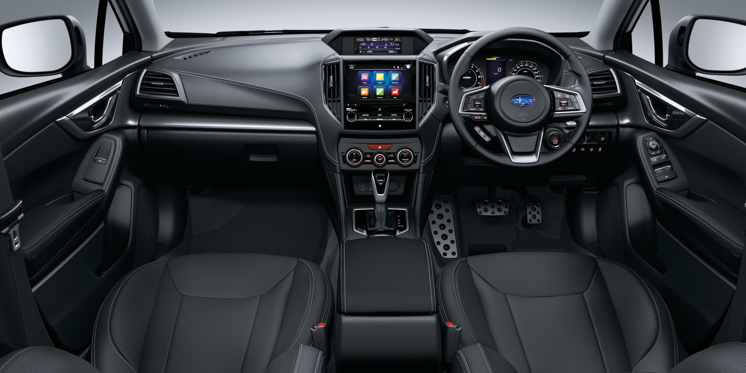 upgraded cabin for 2017 Subaru Impreza