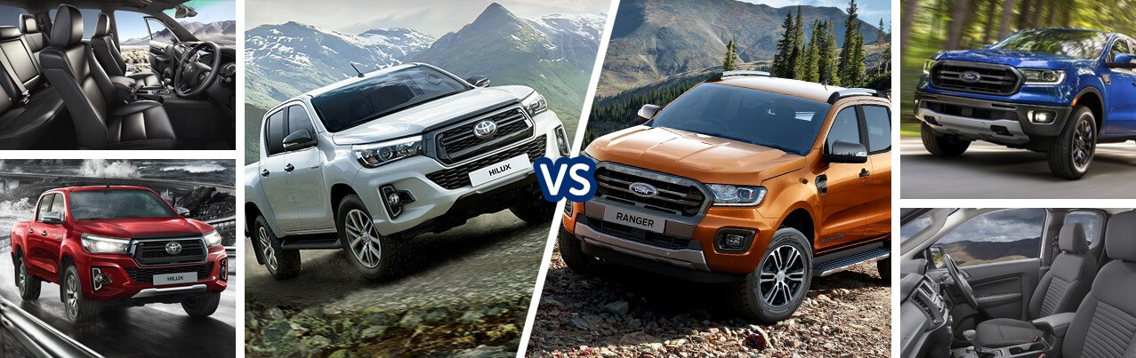 Toyota HiLux vs Ford Ranger
